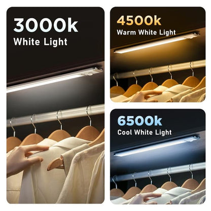 Last 3 Hours! 🌙 Indoor Motion Sensor Night Light, 🔋1500mAh USB Rechargeable, Magnetic Installation, Dimmable 🌟
