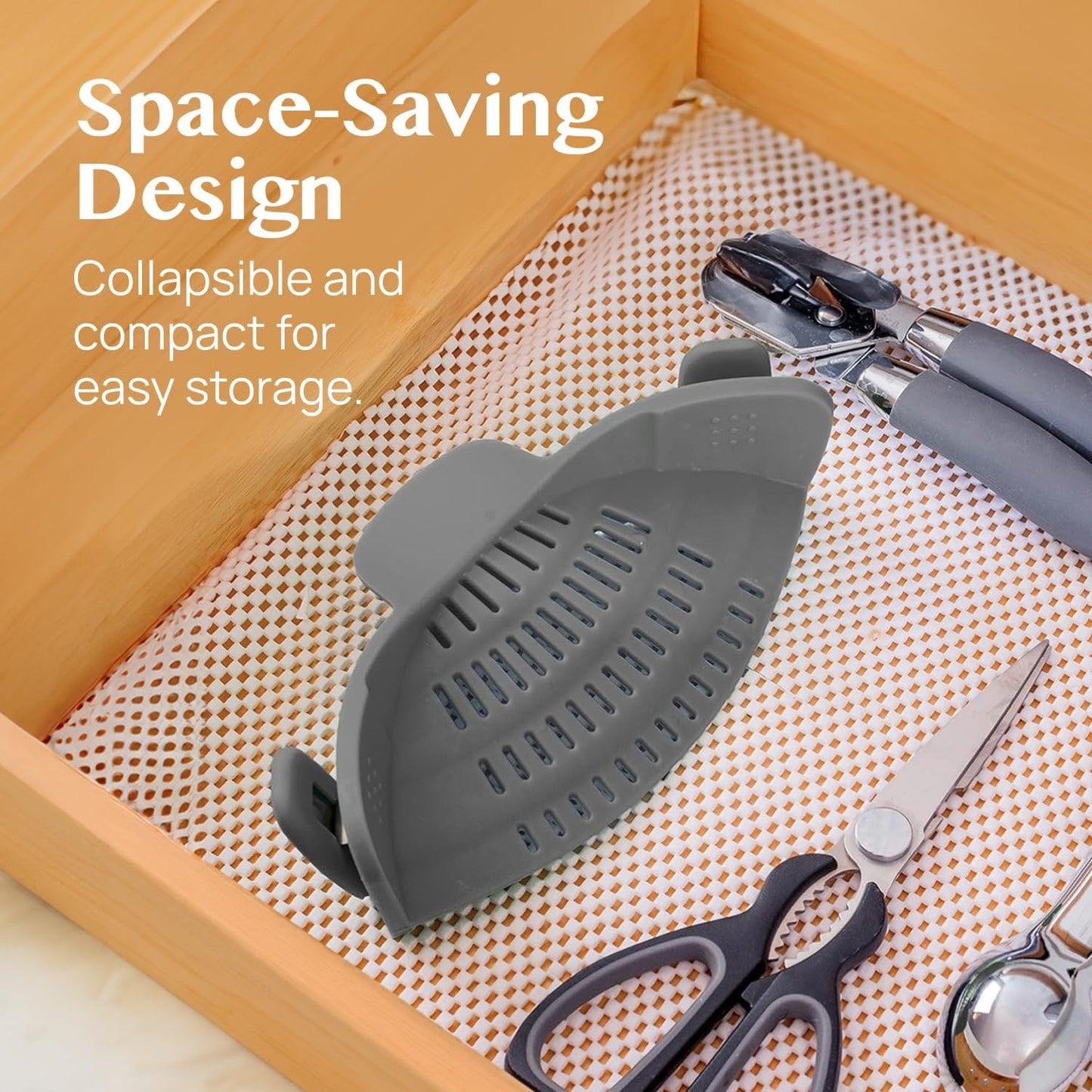 🔥LAST DAY - BUY 1 GET 1 FREE🔥Silicone Clip-On Colander