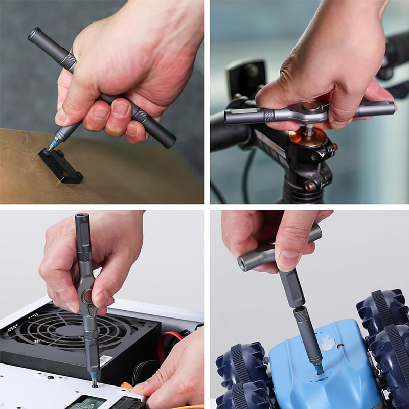 ⏰LAST DAY SALE !  24/32/42 in 1 DlY 🛠️Screwdriver Set Magnetic Compact and Portable Ratchet Screwdriver