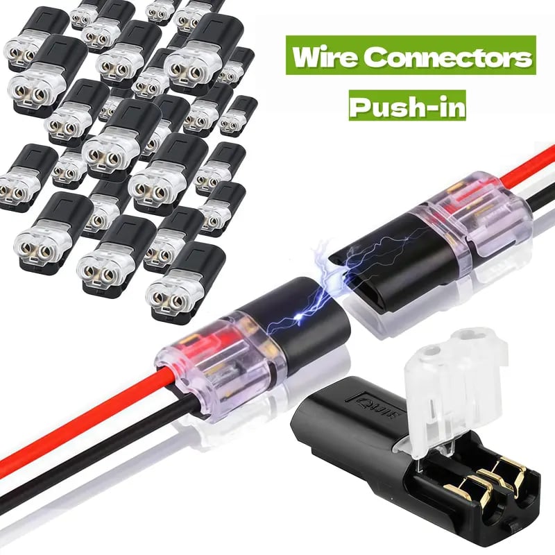 2/3/4-Pin Multi-Channel Quick Connectors🔌 – Safe & Convenient Installation ✨