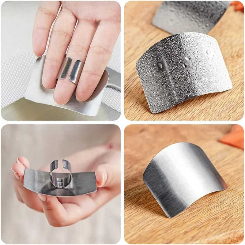 🔥🔥Last Day Buy 1 Get 1 Free $6.99 Each🔪 Stainless Steel Finger Guard