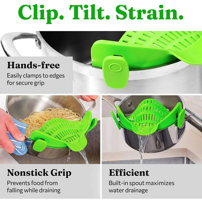 🔥LAST DAY - BUY 1 GET 1 FREE🔥Silicone Clip-On Colander